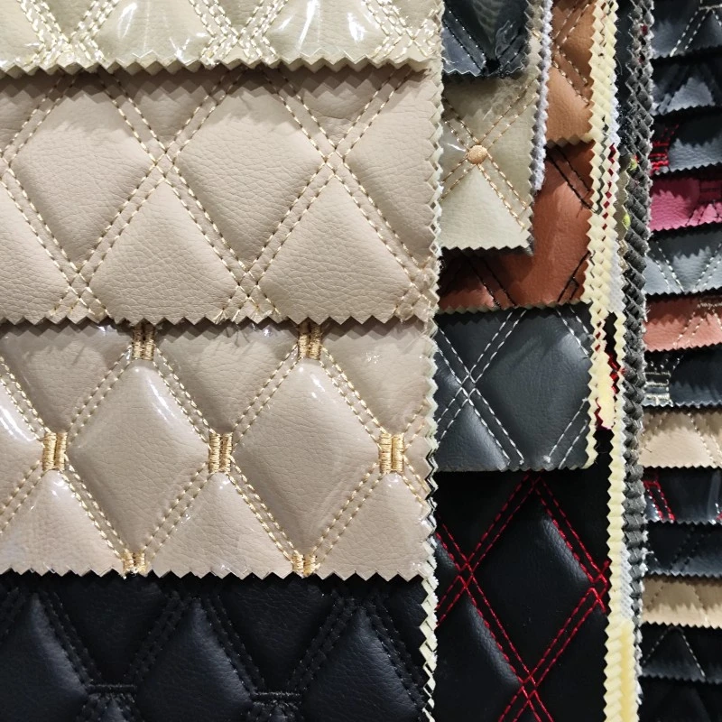 PVC刺繍レザー、PVCクリアシート付き